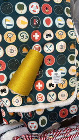 Wilderness Badge (Night) Teddy Blanket