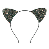 Spooky Glitter Cat Ears