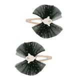 Ghoulish Ghost Tulle Clips
