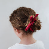 Christmas Velvet Bow Scrunchies