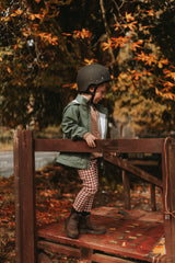 Cinnamon Check Slim Leggings