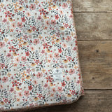 Ladybird Floral Teddy Blanket