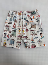 Beach Huts Shorts | Ready To Post