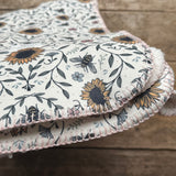 Sunflower Bee Teddy Blanket