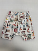 Beach Huts Shorts | Ready To Post