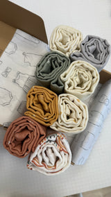 Half Size Swaddle Blanket | 2-Pack