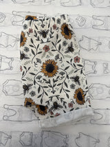 Sunflower Bee Shorts | Ready To Post