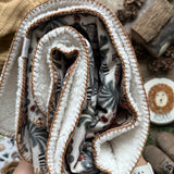 Safari Storybook Teddy Blanket
