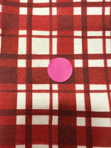 Red Check | Footed Romper | PERFECTLY IMPERFECT