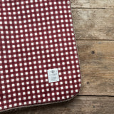 Mulberry Check Teddy Blanket