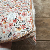 Ladybird Floral Teddy Blanket