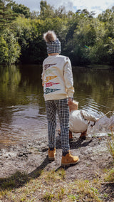 Evergreen Check Slim Leggings