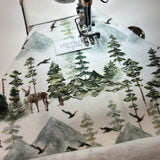 Stag Mountain Beejamas | Cosy Long | Stock