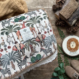 Safari Storybook Teddy Blanket