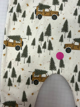 Tree Farm Truck | Footed Romper | PERFECTLY IMPERFECT