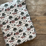 Equestrian Teddy Blanket