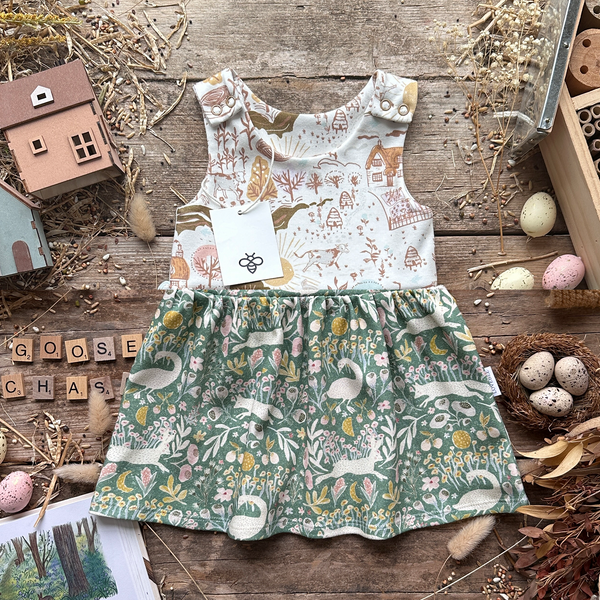 Beekeeper's Cottage + Goose Chase Hybrid Dress