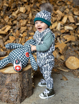 Among The Pines Long Romper