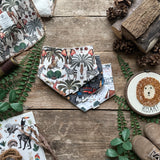 Safari Storybook Dribble Bib