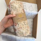 Spring Musical Bee Organic Double Gauze Swaddle | NEW STYLE