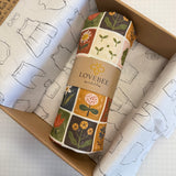 Patchwork Blooms Organic Double Gauze Swaddle | NEW STYLE