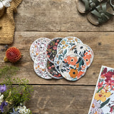 Garden Whimsy 4 Set Reusable Breast Pads