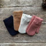 Classic One-Finger Mittens | Linen