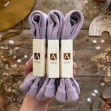 Cotton Rib Tights | Pearl