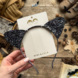 Spooky Glitter Cat Ears