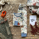 Sea Creatures Long BeeJamas