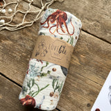 Sea Creatures Organic Double Gauze Swaddle | BRAND NEW