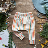 Wavy Stripe Harem Leggings | Ready To Post