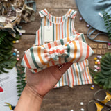 Wavy Stripe Knot Bow Headband | Ready To Post