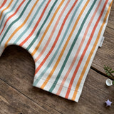 Wavy Stripes Short Romper | Ready To Post