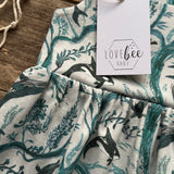 Whale Waves Dress | Imperfect Print | Ready To Post