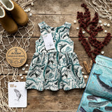 Whale Waves Dress | Imperfect Print | Ready To Post