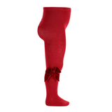Cotton Tights With Side Bow | Limited Styles
