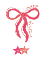 Merry Bow Design T-shirt, Hoodies and Sweatshirts