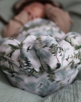 Stag Mountain Footed Romper