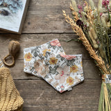 Vintage Flowers Dribble Bib | Ready To Post