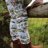 Cabin Campfire Slim Leggings | SALE