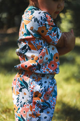 Clementine Blooms Summer Short Set