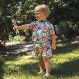 Clementine Blooms Summer Short Set