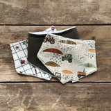 Farm 3 Set Dribble Bibs