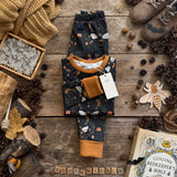 Dark Bee & Boo-tanicals Long BeeJamas