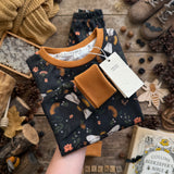 Dark Bee & Boo-tanicals Long BeeJamas