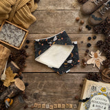 Dark Bee & Boo-tanicals Dribble Bib