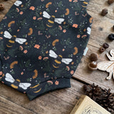 Dark Bee & Boo-tanicals Bloomer Romper