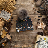 Dark Bee & Boo-tanicals Bobble Hat