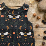 Dark Bee & Boo-tanicals Long Romper